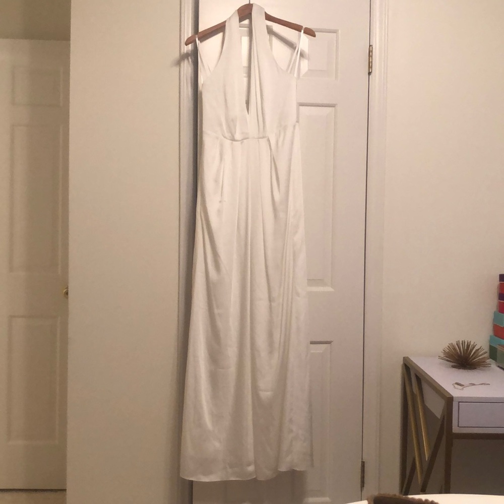 White halter Jill Stuart dress